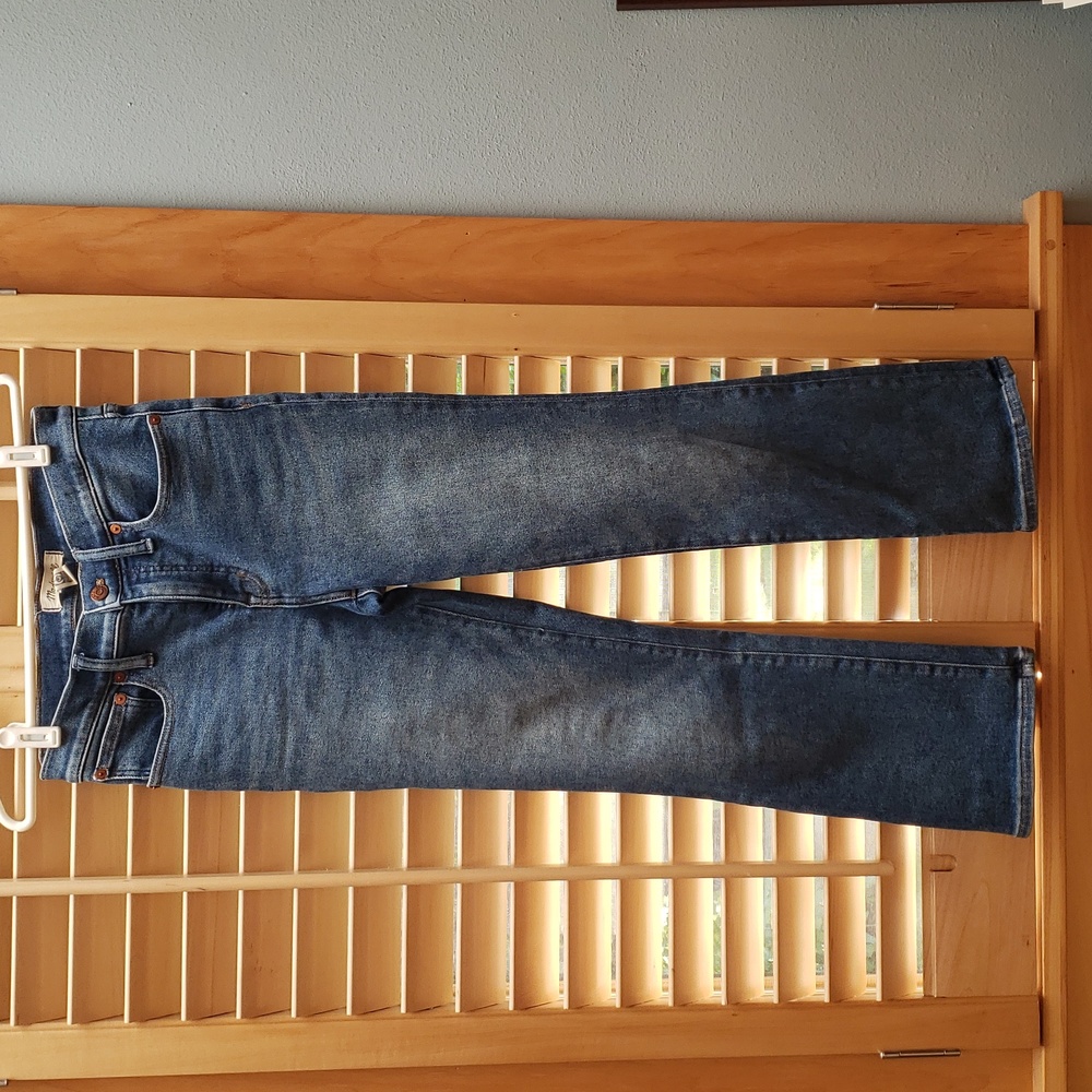 Madewell cali demi boot jeans size 26
